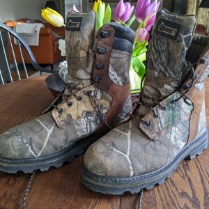 Rocky Thinsulate Ultra Insulated Camouflage Mens Work Hunting Boots